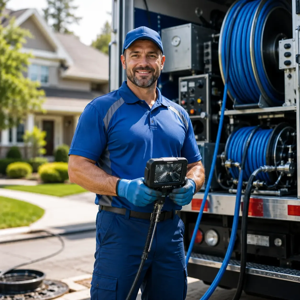 Local outdoor drain cleaning specialists in Marquette, MI